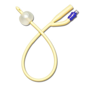 Medline Silicone-Elastomer Coated Latex Foley Catheters - Foley Catheter, Silicone-Elastomer Coated Latex, 24 Fr, 10 mL, 17", 2-Way - URO2L243