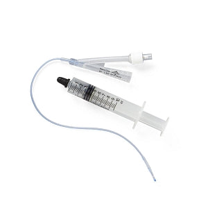 Medline Pediatric SelectSilicone Foley Catheter Kits - Foley Catheter, 100% Silicone with 3 mL Pre-filled Sterile Water Syringe, 6 Fr, 1.5 mL, 2-Way - URO2S0615K