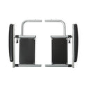 Medline Medline Wheelchair Armrest Assemblies - Adjustable Desk-Length Armrest Assembly with Pad for K1 Basic Wheelchair - WCA806967K1B