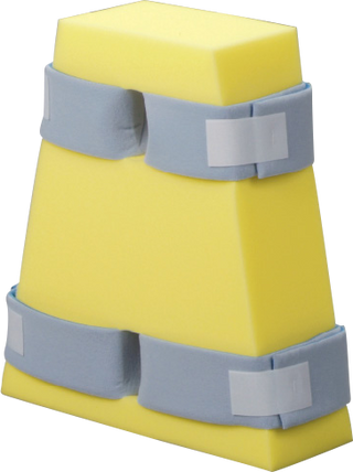 DeRoyal Flat Hip Foam Construction Abduction Positioner - Wide