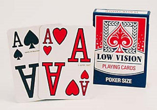 large symbol playing cards