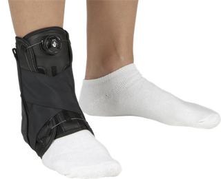 DeRoyal Ankle Brace DeRoyal X-Small Lace-Up Left or Right Ankle