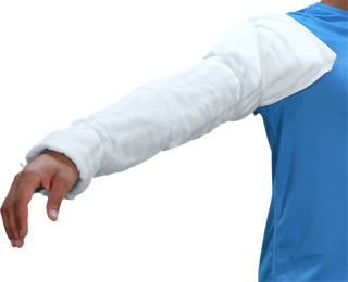 DeRoyal Special Shaped Gauze Arm Dressings