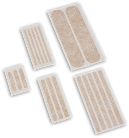 DeRoyal Skin Closure Strip Episeal 1/2 X 4 Inch Nonwoven Material Reinforced Strip Tan