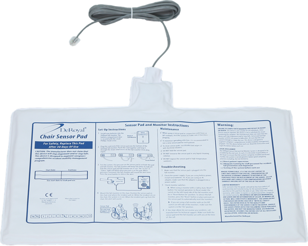 DeRoyal Bed And Chair Sensor Pads
