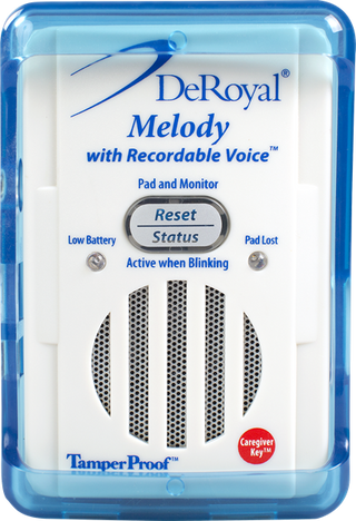 DeRoyal Melody With Recordable Voice Fall Alarm Monitor