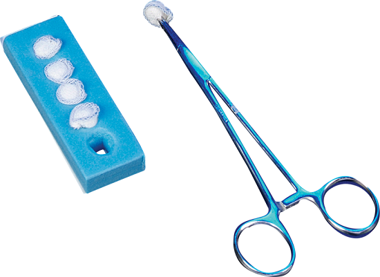 DeRoyal Peanut Sponge X-Ray Detectable