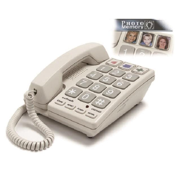 big button corded phone