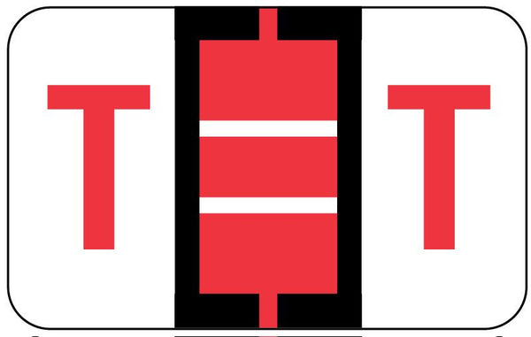 Medical Use Labels - UAL Alpha Side Tab Labels