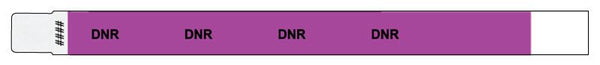 Medical Use Labels - Tyvek Alert Wristbands