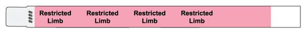 Medical Use Labels - Tyvek Alert Wristbands